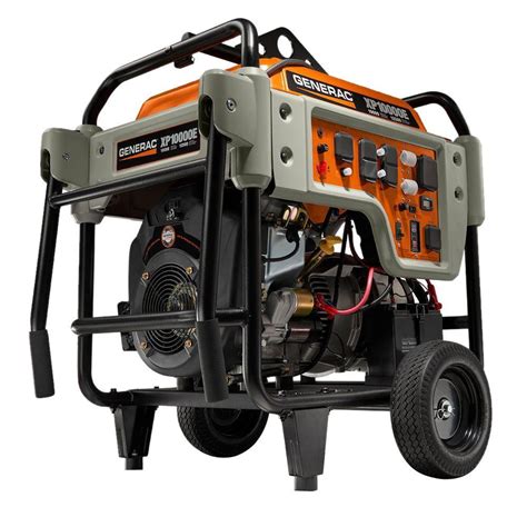 generac  watt gasoline powered electric start portable generator