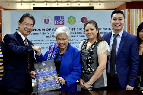 dbp inks pact  deped  fund management development bank
