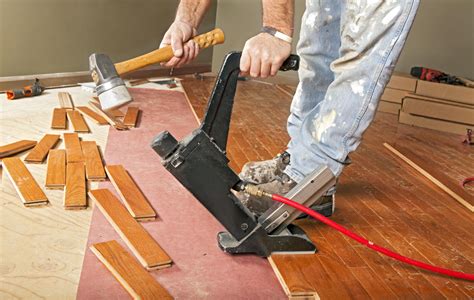 steps  preparing  wood floor installers