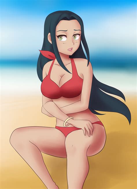 Xy Swimmer Ash Tg By Rezuban On Deviantart