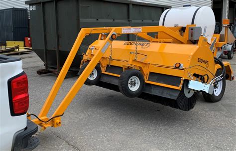tow  angle sweeper industrial machine
