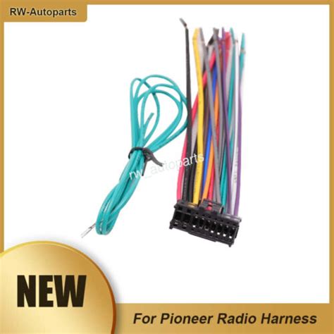 radio wiring harness adapter  pioneer deh pbt deh pbt deh pbt ebay