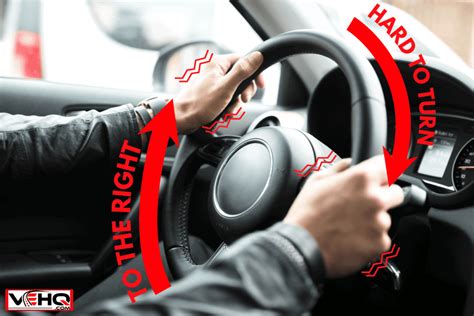steering wheel hard  turn    left    wrong