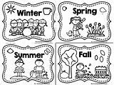 Seasons Coloring Pages Printable Template Year Worksheets Kids Preschool Winter Wecoloringpage Spring Getdrawings Activities Sheets Grade Sketch Choose Board sketch template