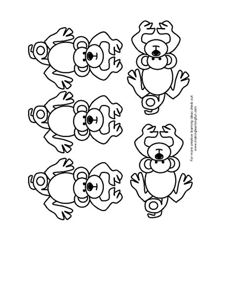 template monkey coloring pages   monkeys   monkeys
