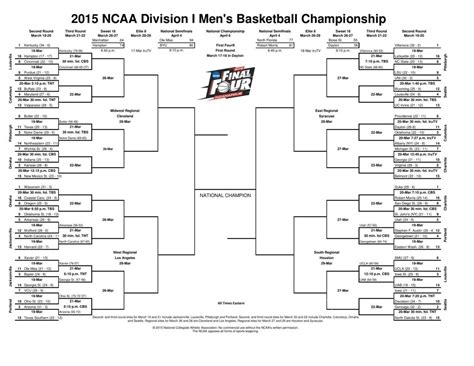 printable ncaa bracket updated printable world holiday