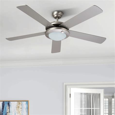 blade reversible ceiling fan  remote control  led light setul certification