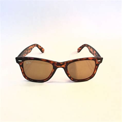 ray ban rb2140 original wayfarer sunglasses tortoise frame retail 150