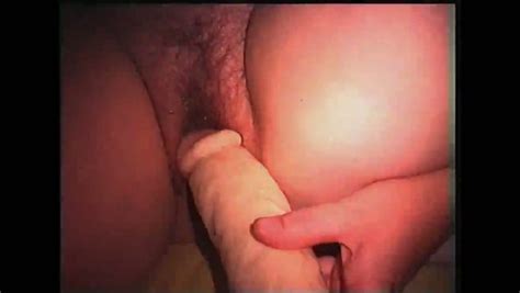 only that 6 inch wide monster dildo can satisfy my wife s big hairy pussy