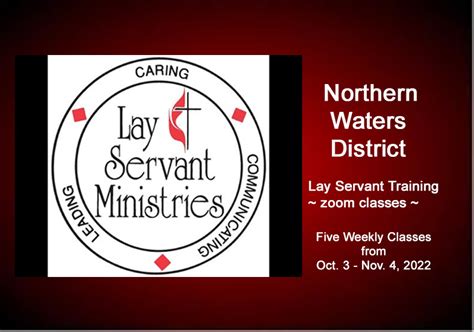 lay servant class northern waters district