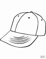 Cap Coloring Baseball Colouring Printable Pages Clipart Caps Clothing Kids Color Drawing Hat Transparent Getdrawings Coloringbay Styles Categories Paper Clothes sketch template