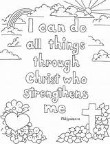 Coloring Christian Pages Youth Wonderful sketch template