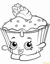 Coloring Cupcake Pages Shopkin Shopkins Chic Season Printable Color Print Colouring Kids Cupcakes Online Birthday Chocolate Toys Drawing Cartoon Petkins sketch template