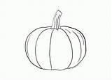 Pumpkin Coloring Pages Printable Drawing Outline Kids Pumpkins Color Easy Line Halloween Template Clipart Fall Fancy Sheet Drawings Sheets Colouring sketch template