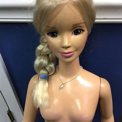 my life size barbie doll xlarge 95cm 38 1992 retro vintage collectible
