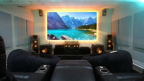 home theater ideas  living spaces  big  small