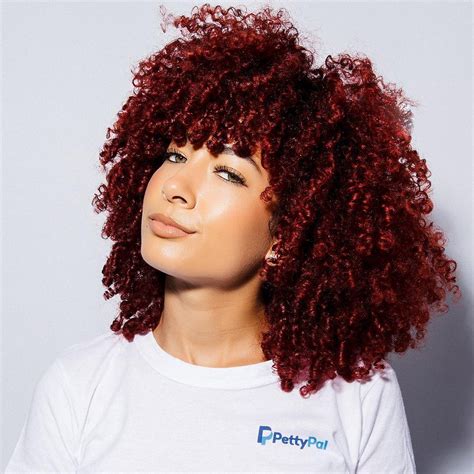stunning hair colors     fall foliage natural hair styles colored curly