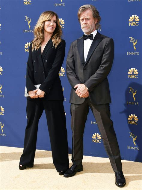 emmys 2018 william h macy felicity huffman ham it up for the camera