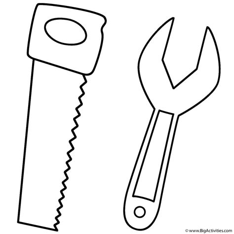 simplicity  tools coloring pages