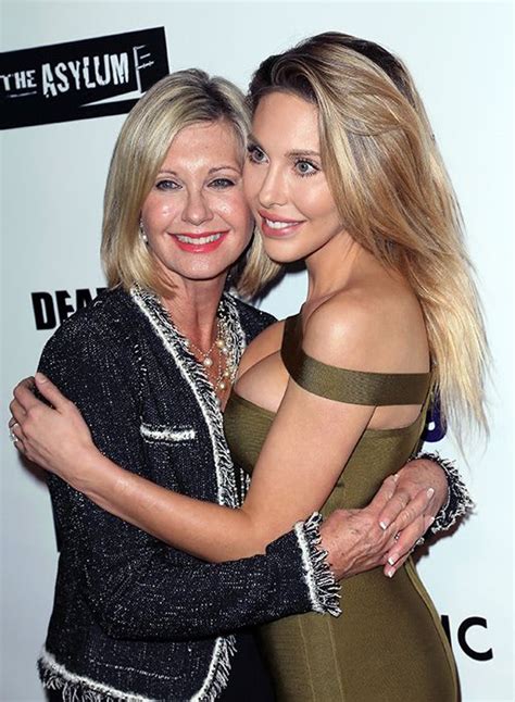 Olivia Newton Johns Daughter Talks About Her Cancer Battle Hello