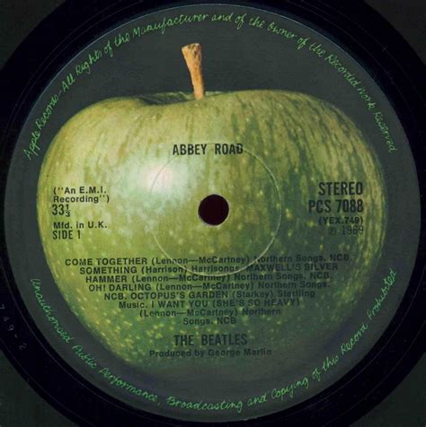 corporate design wolff olins logo  apple records label   beatles abbey road