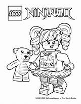 Lego Ninjago Coloring Pages Girls Colouring Movie Girl Unikitty Brick Pop Printable Anniversaire Legos Coloriage Characters Dessin Wall Color Les sketch template