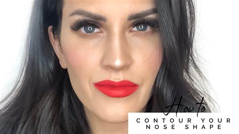 nose contour tips   nose shapes youtube