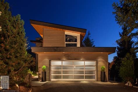 Nancy Greene Way Whistler Architect Modern Garage Design Vancouver