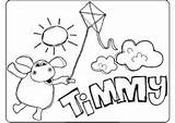 Timmy Coloring Pages Time Coloring4free Film Tv Kite Printable Category sketch template