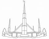 Temple Dallas Lds Texas Temples Tx sketch template