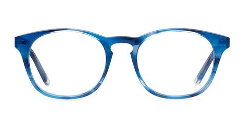 fran blue plastic eyeglasses eyeglasses classic