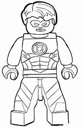Coloring Lantern Green Pages Lego Superhero Printable Kids Colouring Print Comic Cool2bkids Visit Discover sketch template