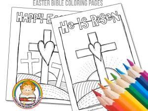 easter bible coloring pages christian preschool printables