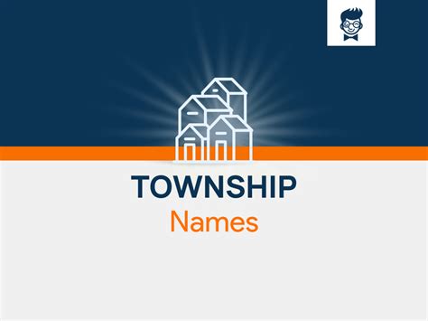 township names  catchy  cool names brandboy