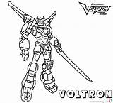 Voltron Coloring Pages Printable Print Kids Bettercoloring sketch template