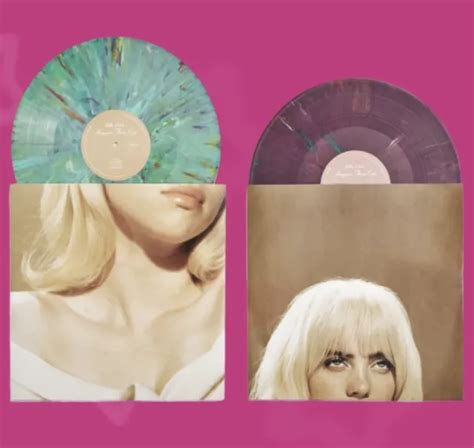 billie eilish happier   lp exclusive coloured recycled vinyl preorder  picclick
