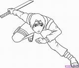 Coloring Rock Lee Colouring Naruto Comments Coloringhome sketch template
