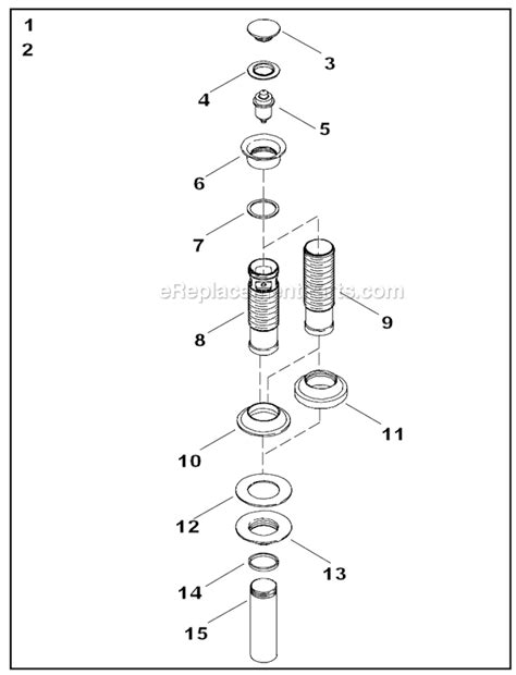 kohler    parts list  diagram ereplacementpartscom