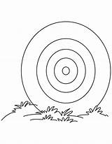 Darts Coloring Pages Dartboard Template Grass sketch template
