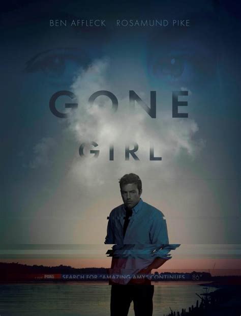 new gone girl movie poster reveals ben affleck searching
