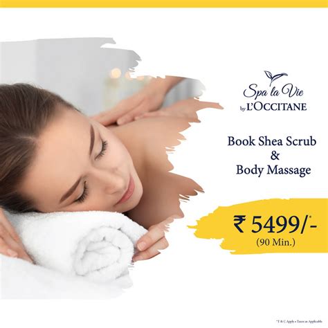 spa la vie  loccitane spa   parel