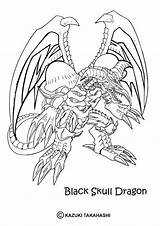 Coloring Dragon Pages Skull Yu Gi Skeleton Color Ou Oh Print Hellokids Online Sheets Popular Library Clipart sketch template