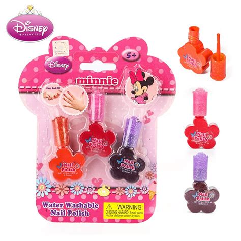 disney childrens kids girls nail polish toys minnie  toxic tearing