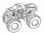 Monster Truck Coloring Pages Printable Kids sketch template