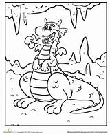 Coloring Pages Workbook Creature Education Sample sketch template