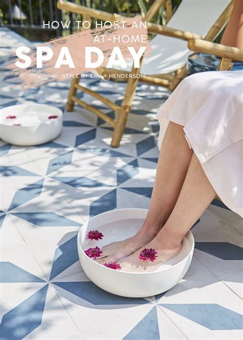 pin  tatyana kalmatsuy  foot spa   diy spa day home spa