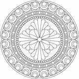 Mandala Mandalas Coloring Pages Designs Color Colouring Printables Printable Print Colour Coloriage Template Pattern Adults Circle Inspired Colorear Molding sketch template