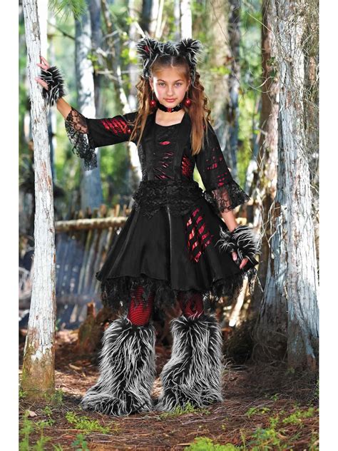 werewolf costume for girls chasing fireflies