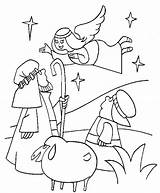 Joy Coloring Sermons4kids Bring Good Great Angel sketch template