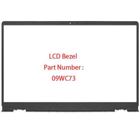 wpn  dell inspiron     lcd  cover bezel hinges